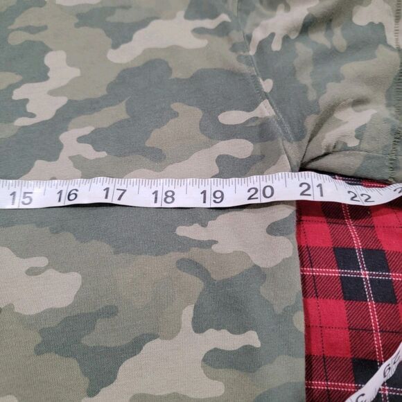 Old Navy Womens Mini Shirt Dress Size Medium Camo Green Military Army - Picture 6 of 7